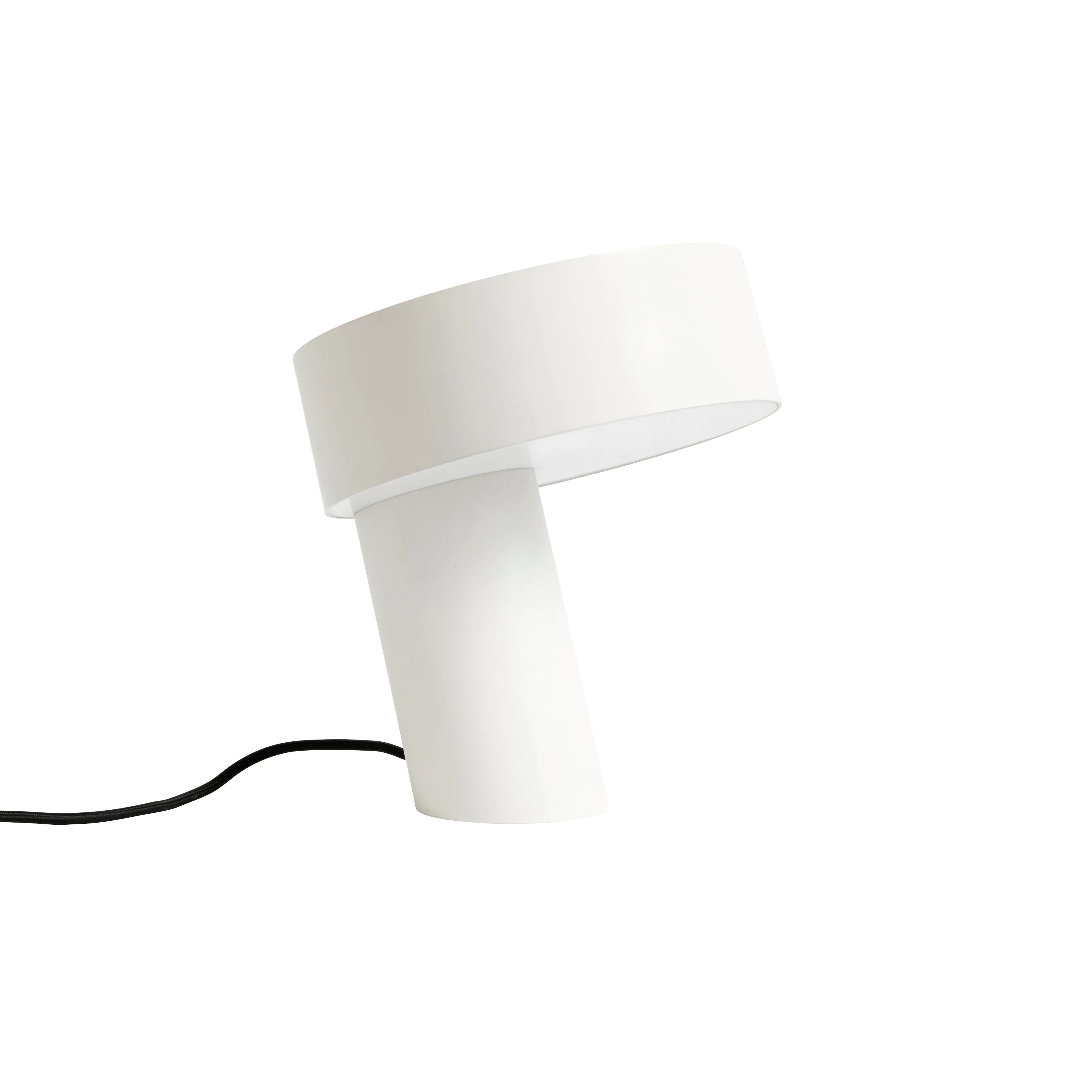 SLANT - Lampe de table métal | Blanc