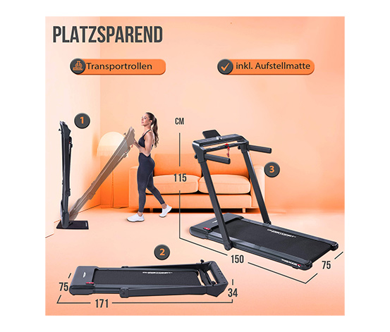 Christopeit Sport Laufband »TM 2400S«