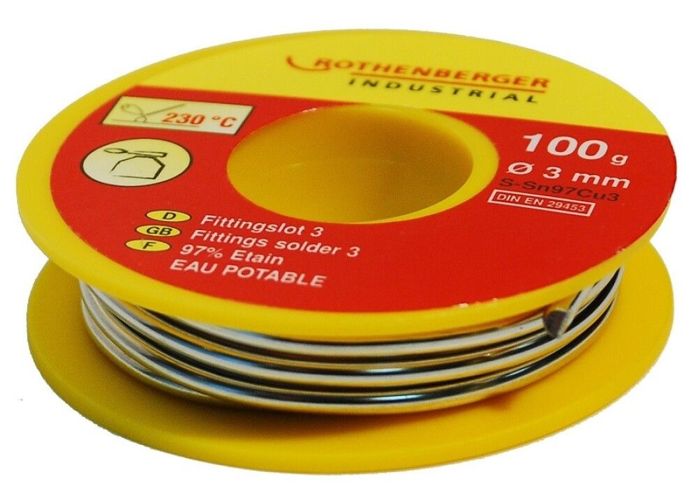 LODDETRÅD ROTHENBERGER Ø3MM 100G