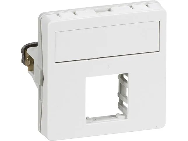 LAURITZ KNUDSEN Dataudtag FUGA T1 - 1 modul, for 1 stk. Actassi konnektor, farve: hvid