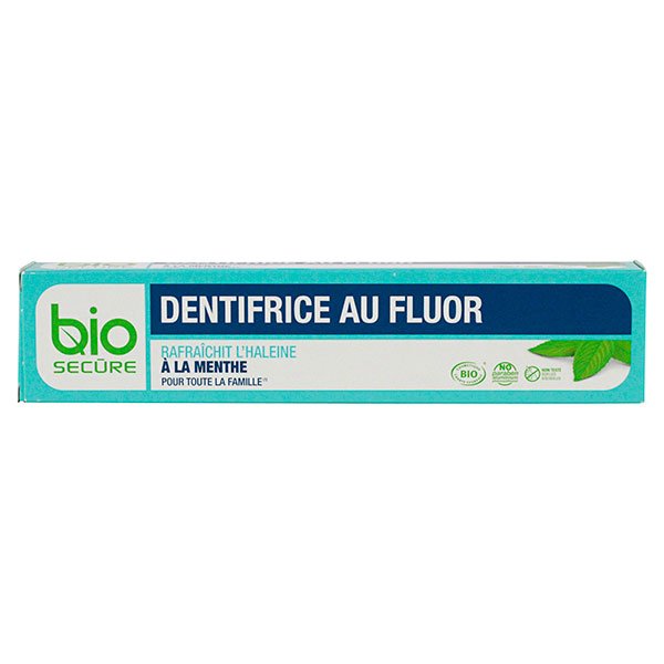 Dentifrice au fluor bio 75ml