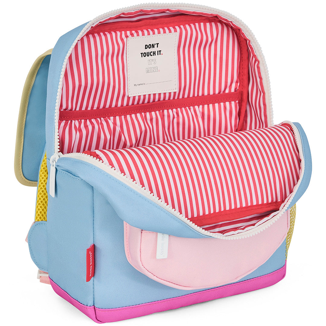 Hello hossy rugzak mini sky blue - 38 cm