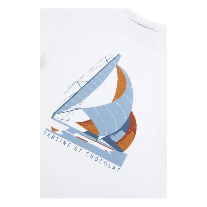 Tartine et Chocolat T-Shirt Avenue de la Mer | Bleu