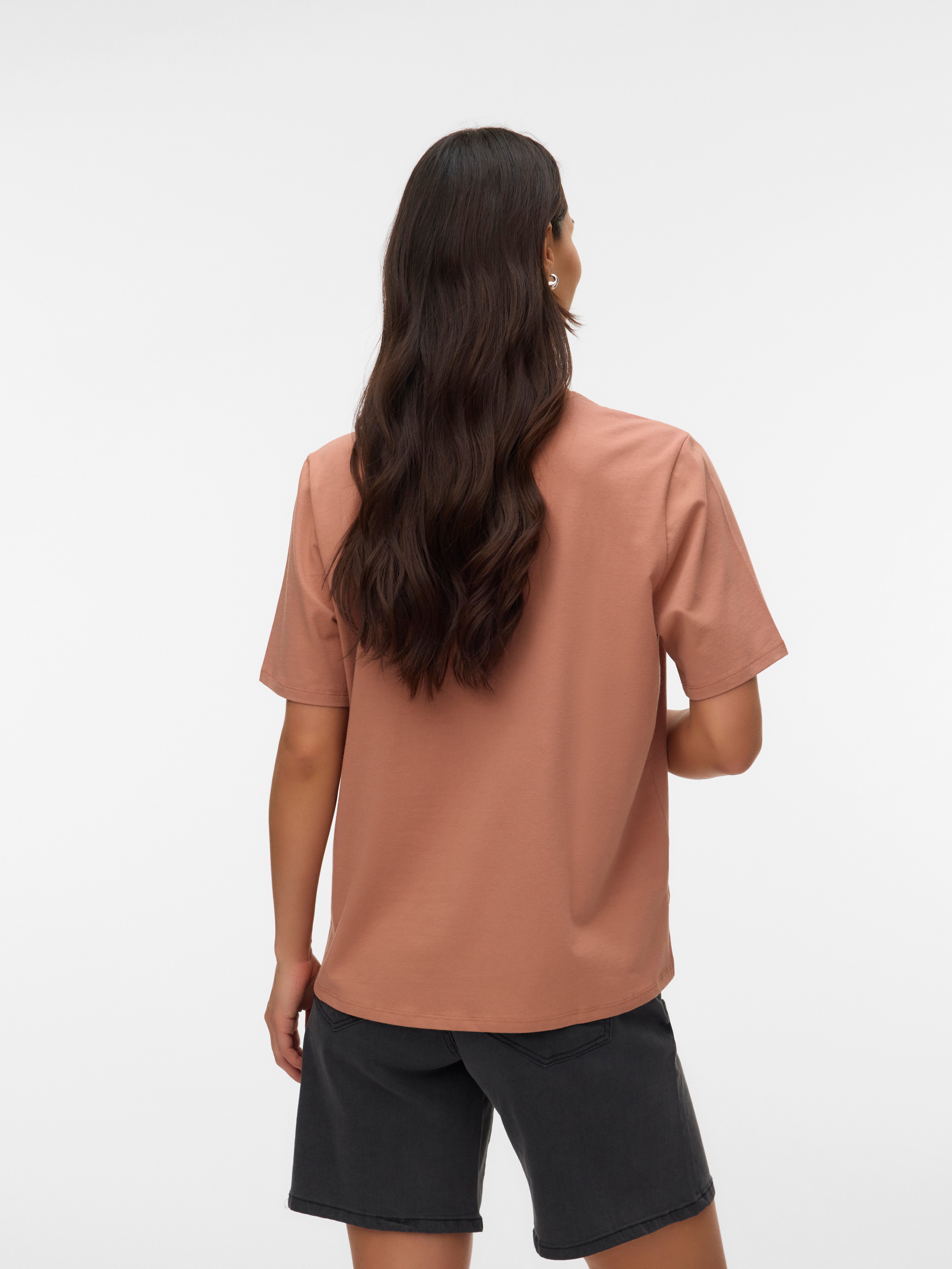 Regular fit O-hals Top