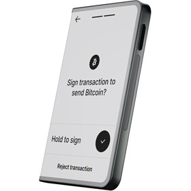 Cryptowallet Ledger Stax Graphite avec Recovery Key incluse