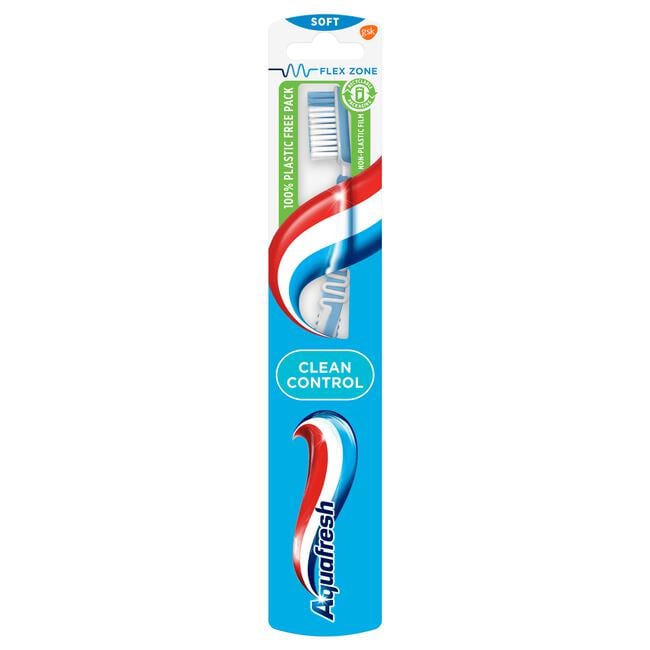 Aquafresh Clean Control Soft dagelijkse Tandenborstel