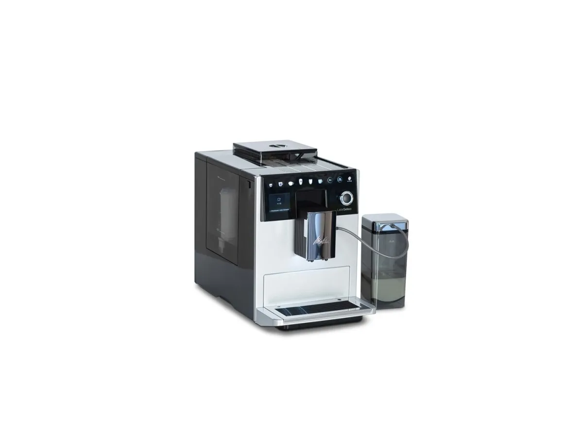 Melitta F63/0-201, Espressomaskine, 1,8 L, Kaffebønner, Indbygget kværn, 1400 W, Sølv