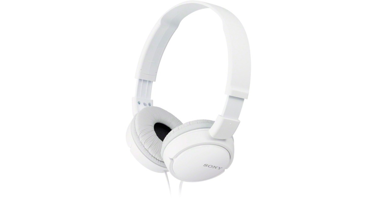 SonyMDR-ZX110APW on-ear headset  (Wit)