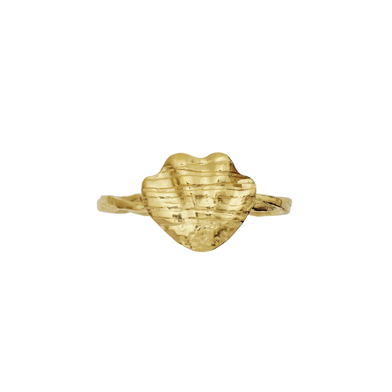 Maanesten Dwyn Ring 18 kt. Forgyldt Sølv 4819a