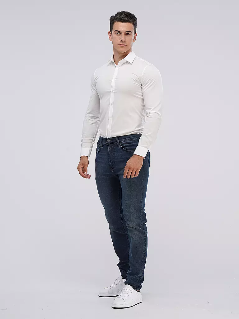 OLYMP NO.6 Business Hemd Super Slim beige