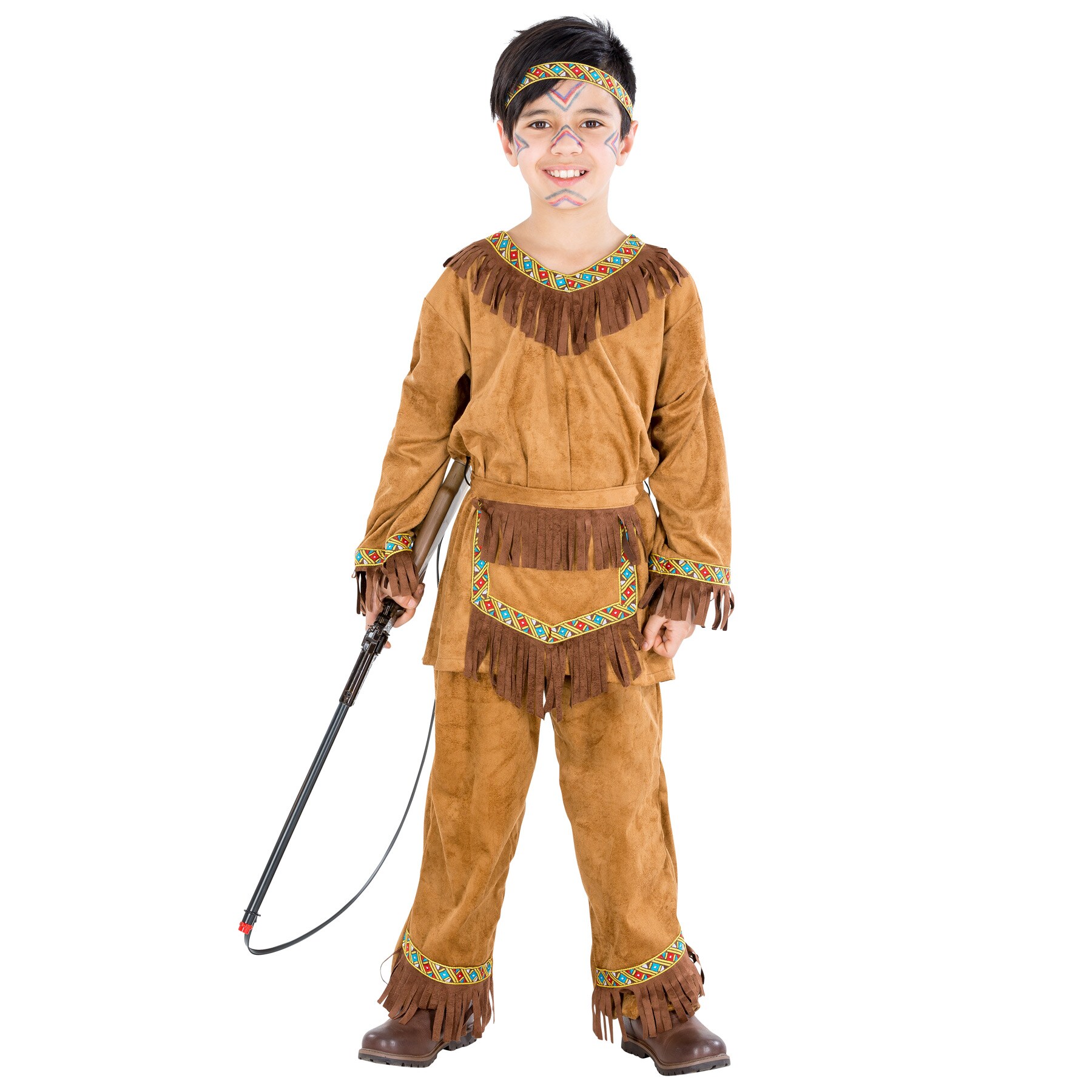 tectake® Jungenkostüm Indianer kleiner Bär