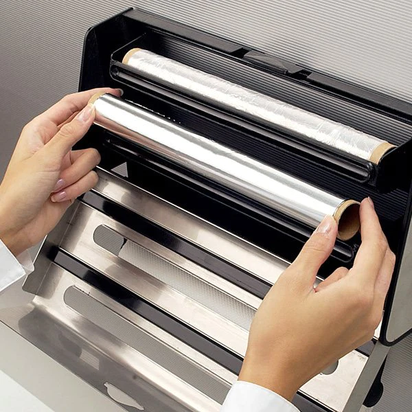 Distributeur triple inox Emsa