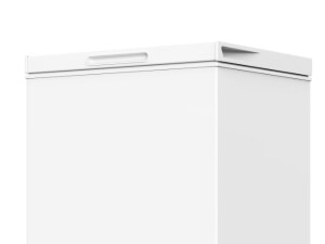 YUNA FROSTER 100E Gefriertruhe, 99 Liter, weiss, DUAL Modus Gefrieren oder Kühlen, mit Drahtkorb