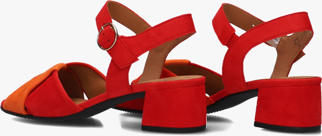 rode gabor sandalen met hak 772.1