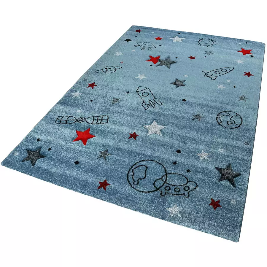 Esprit Kinderteppich Yoda blau