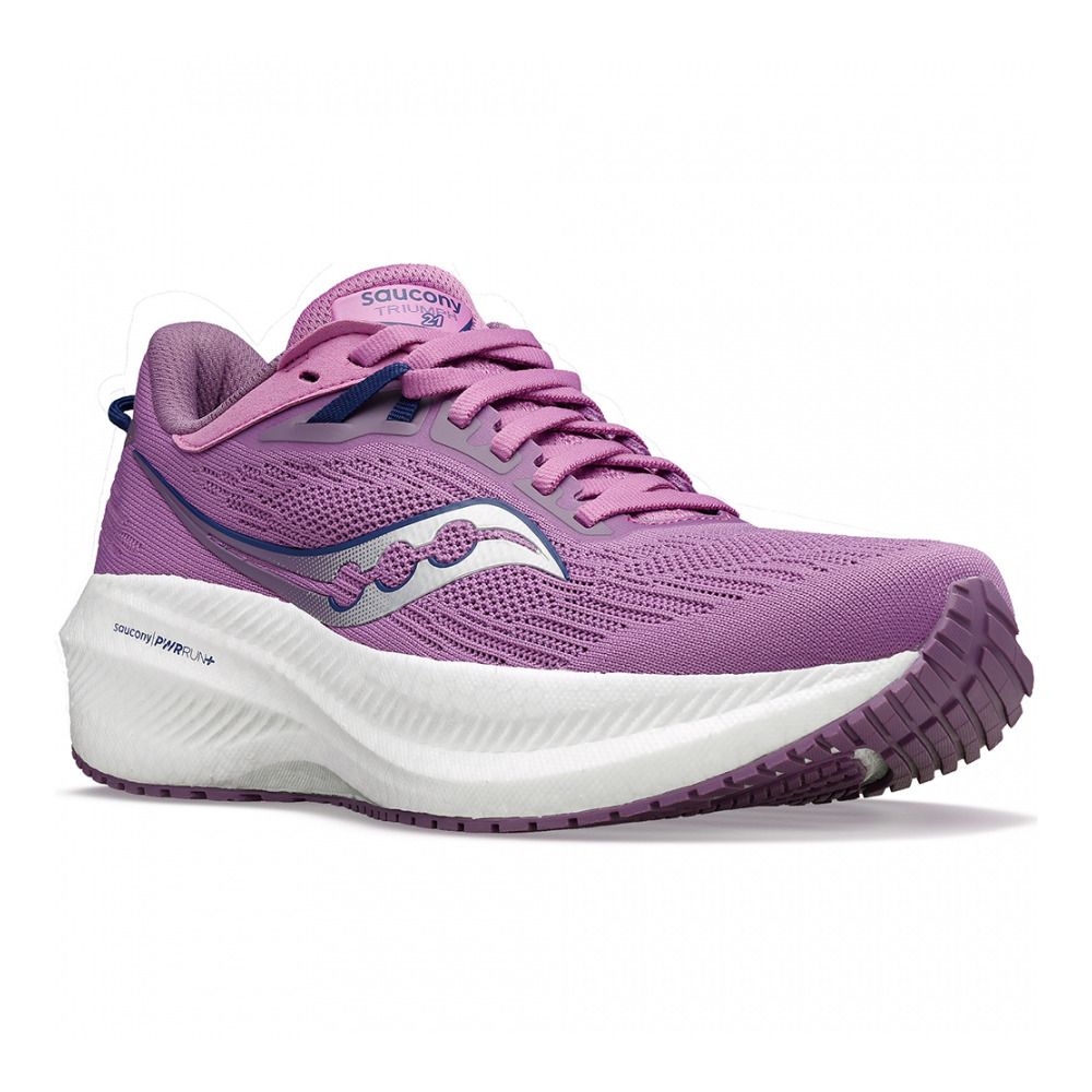 Saucony TRIUMPH 21 - Chaussures running Femme grape/indigo