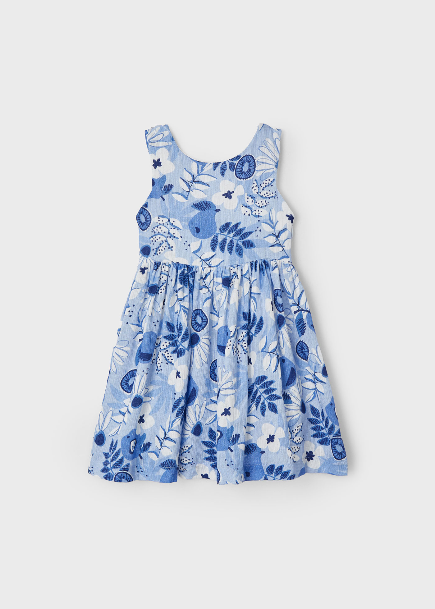 Vestido estampado para meninas