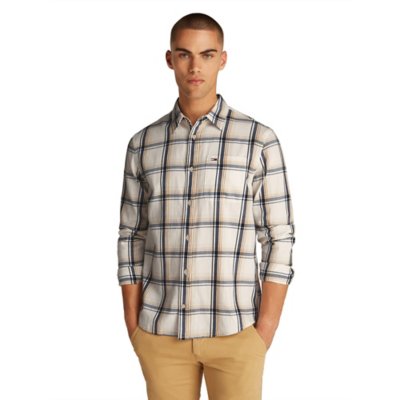 Chemise à manches longues homme Tjm Reg Check Flannel TOMMY HILFIGER