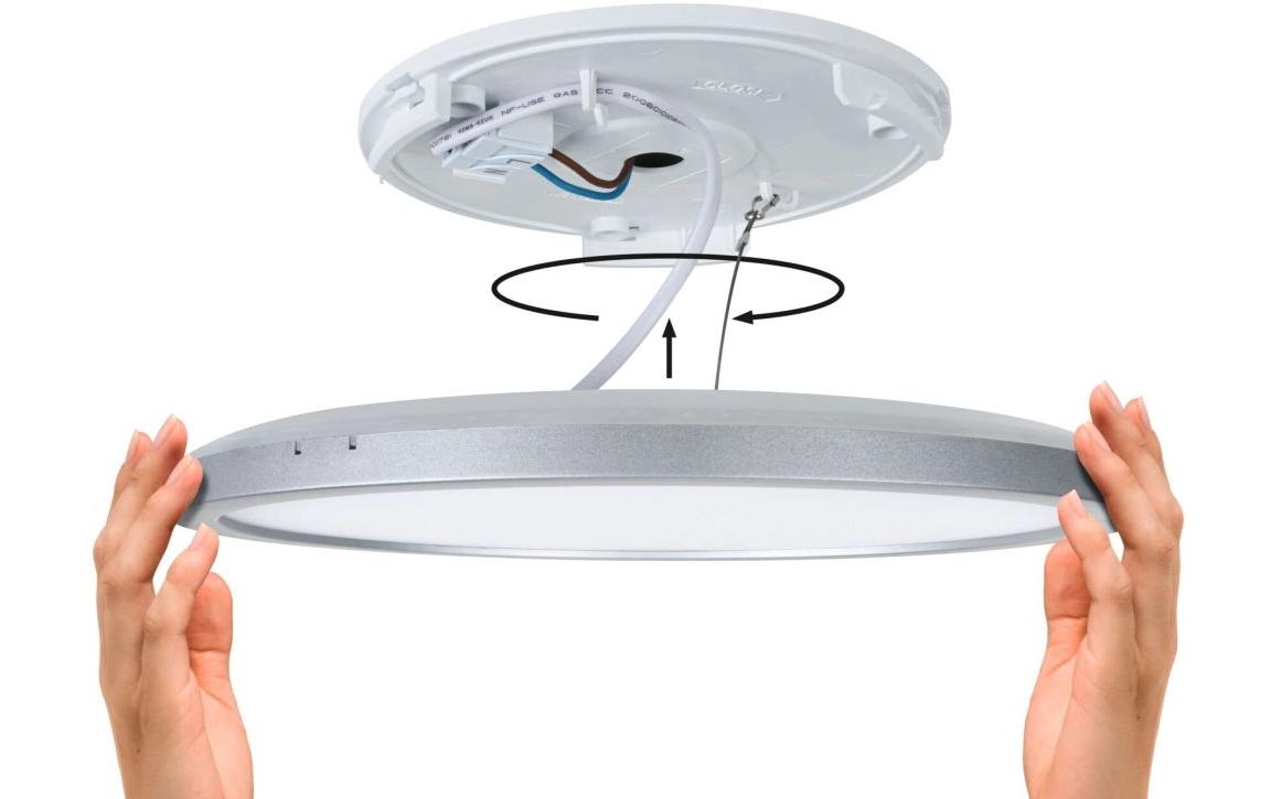Deckenleuchte LED Panel Atria Shine BacklightRundes LED-Panel