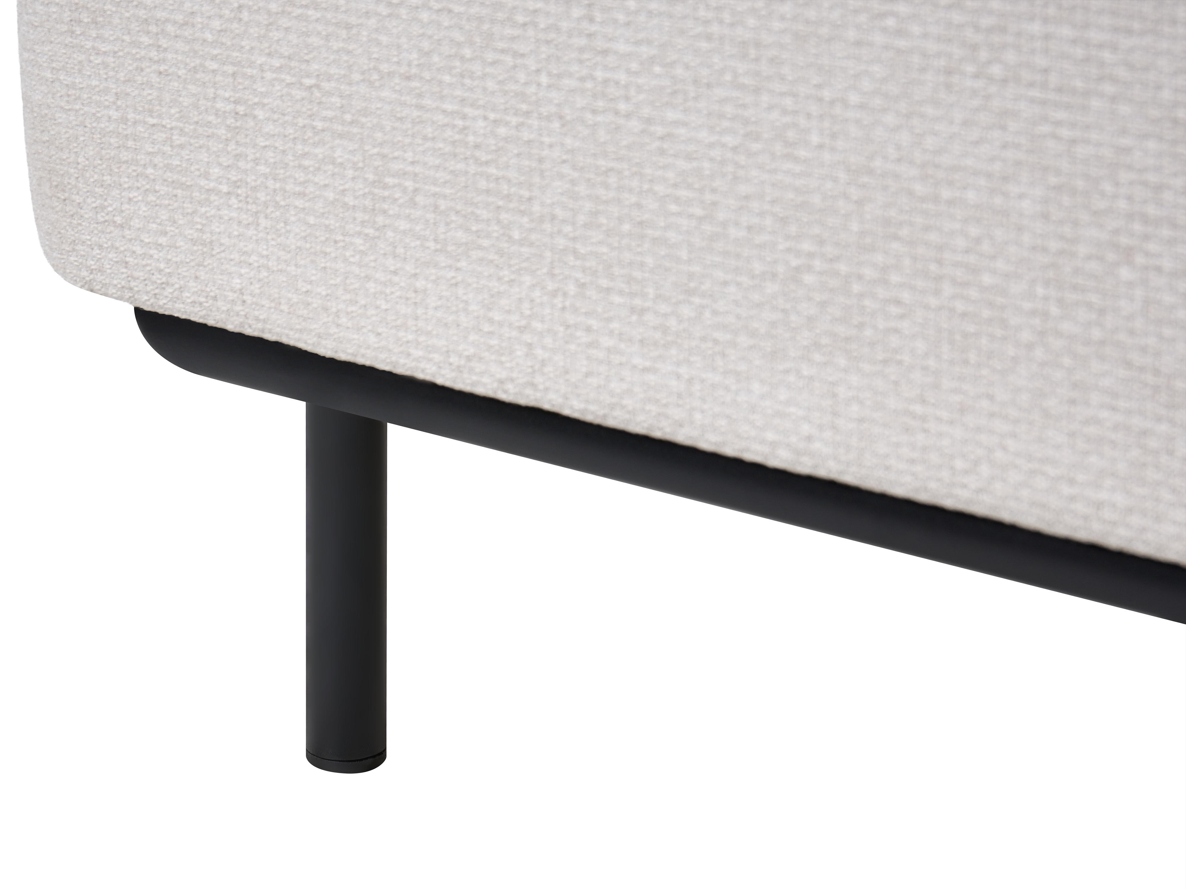 Bed Stof CORIO 140 x 200 cm Lichtbeige