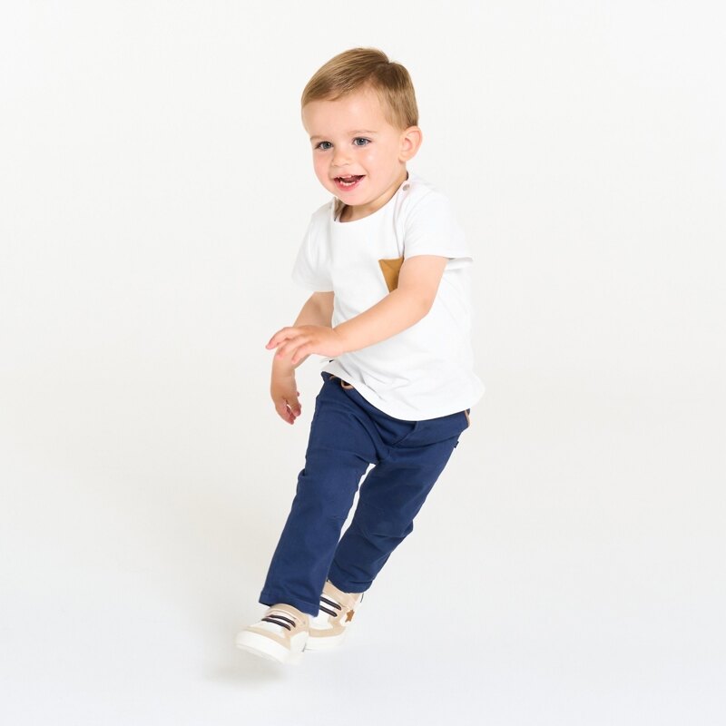 T-shirt jersey poche poitrine (lot de 3) jaune bébé garçon Jaune