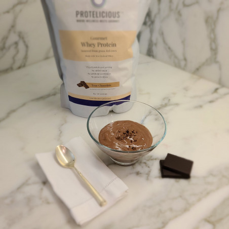 Protelicious Protéines de lactosérum - Chocolat Intense (1kg)