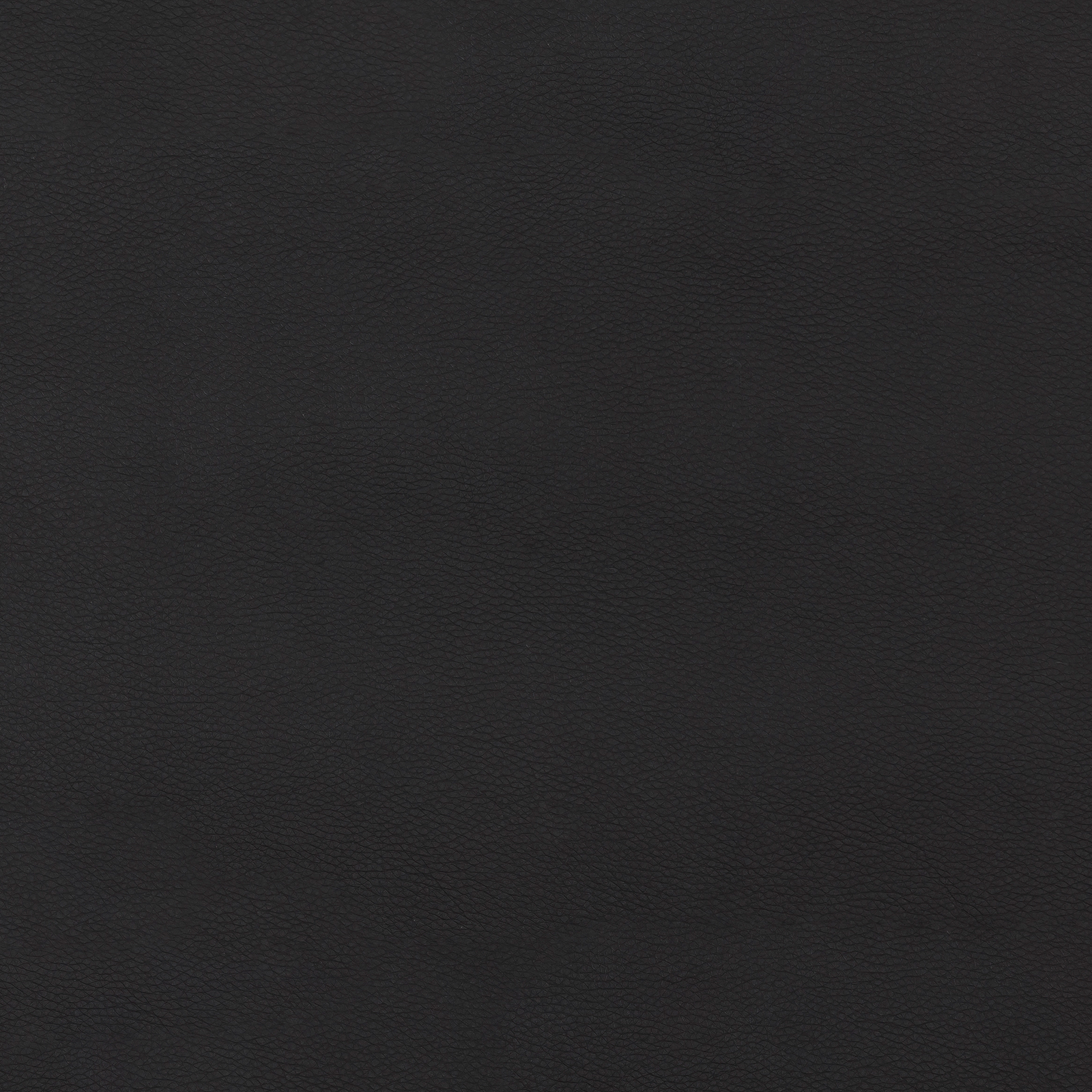 Ecksofa - black - Kunstleder - Basismodell - Ottomane rechts