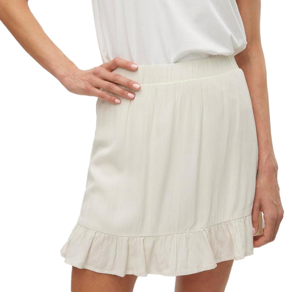 Vero Moda Jupe Short Beige Femme Vero Moda Svella