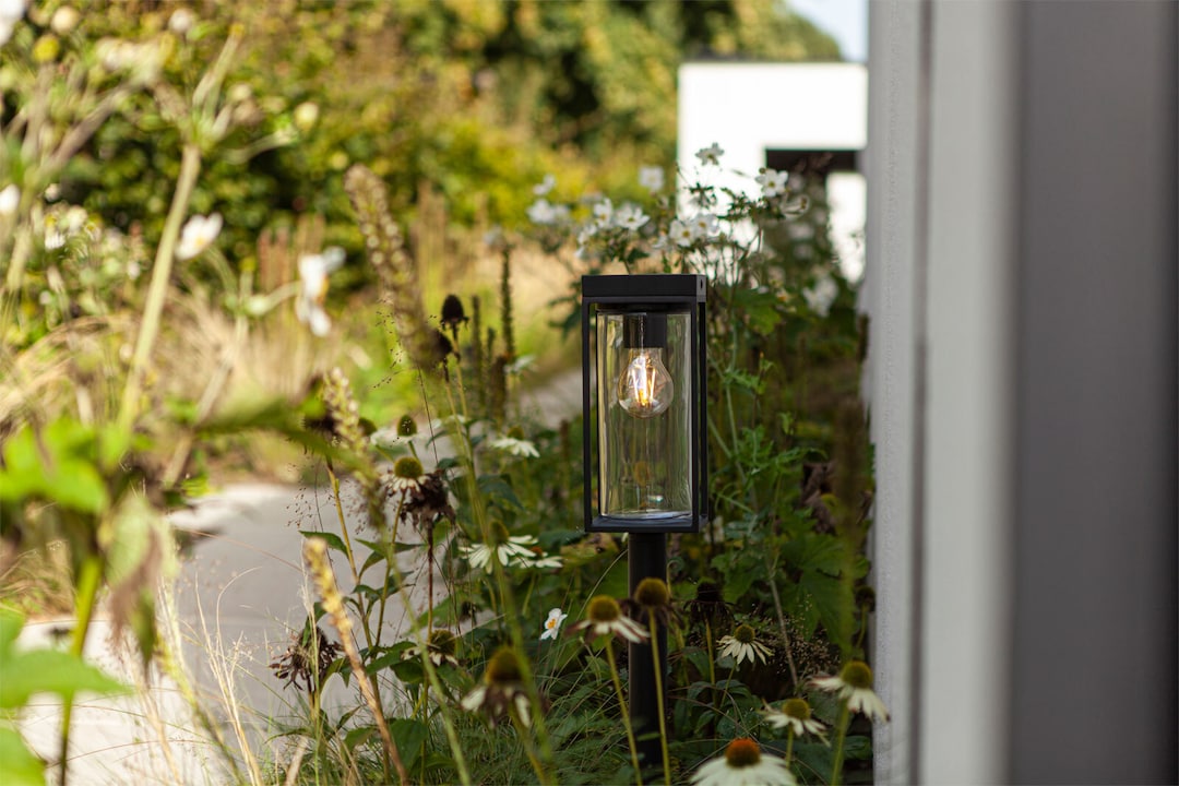 ECO-LIGHT LED Solar Wegeleuchte FLAIR 76 cm schwarz