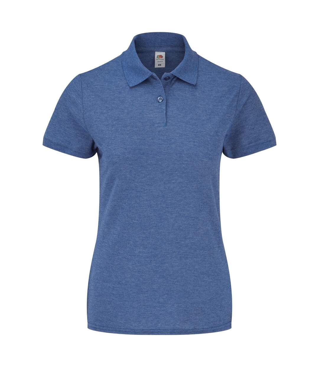 Fruit Of The Loom - Polo manches courtes - Femme (Bleu roi chiné) - UTBC384