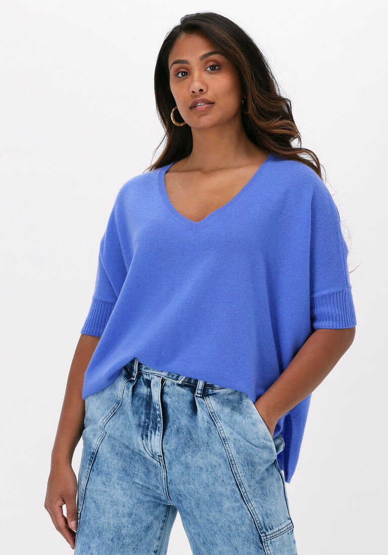 NOT SHY blauwe not shy trui aimee
