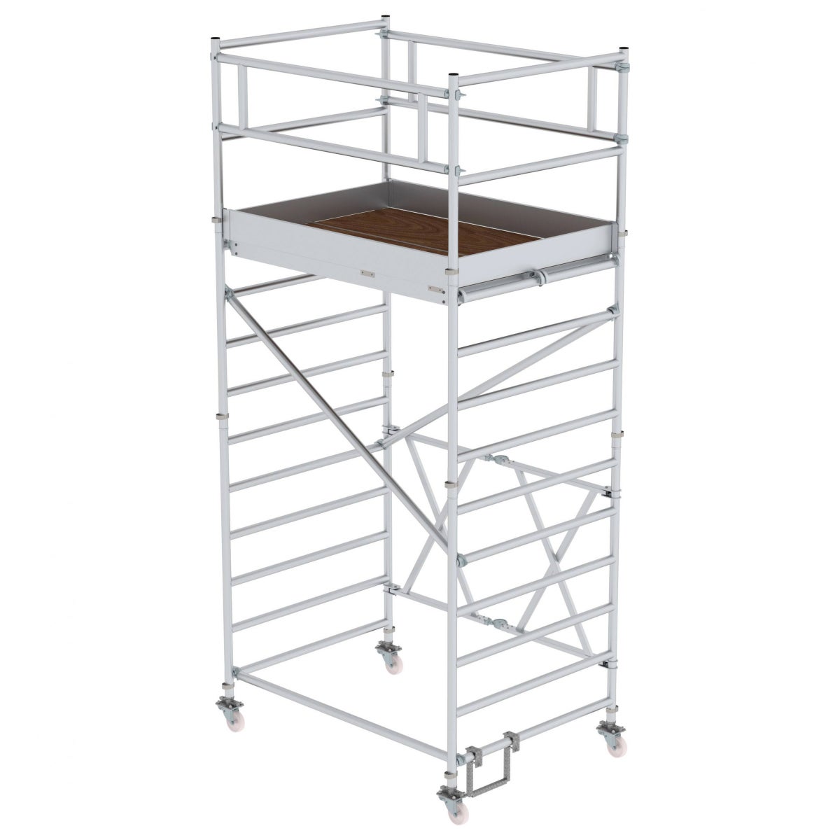 MUNK vouwsteiger 1,35x1,80m platform, 5,00m werkhoogte