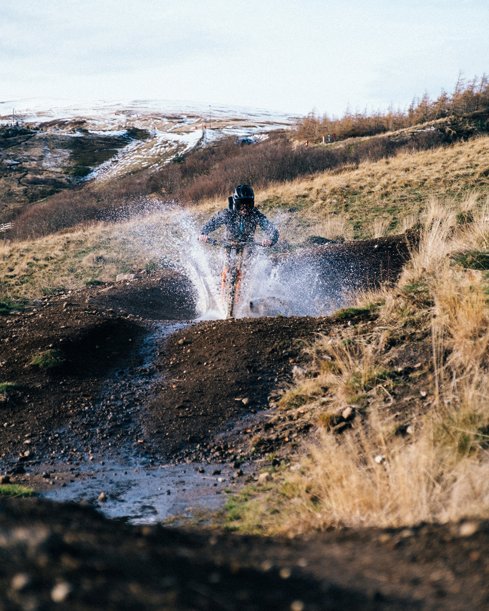 Dirtlej Dirtsuit SFD Edition heldragt med lange ben Grå