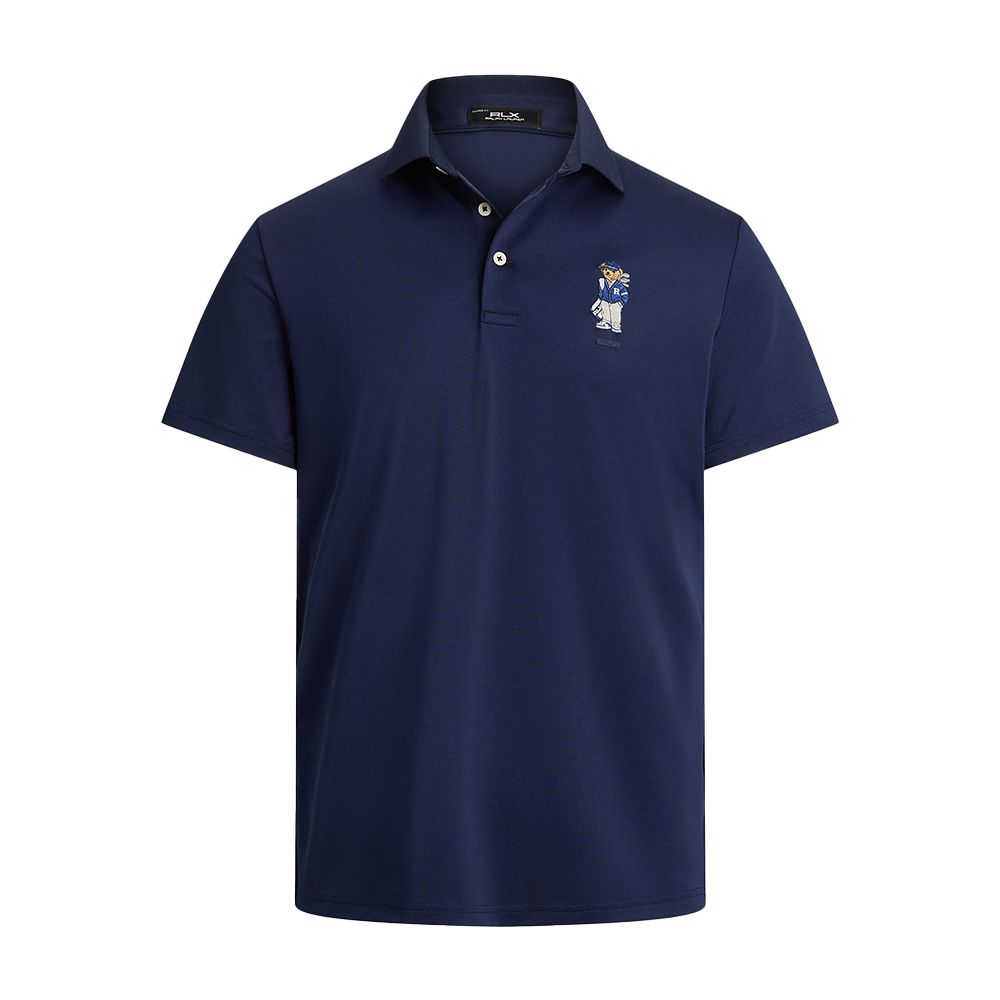 Polo Bear Tailored Fit Pique Herre Navy