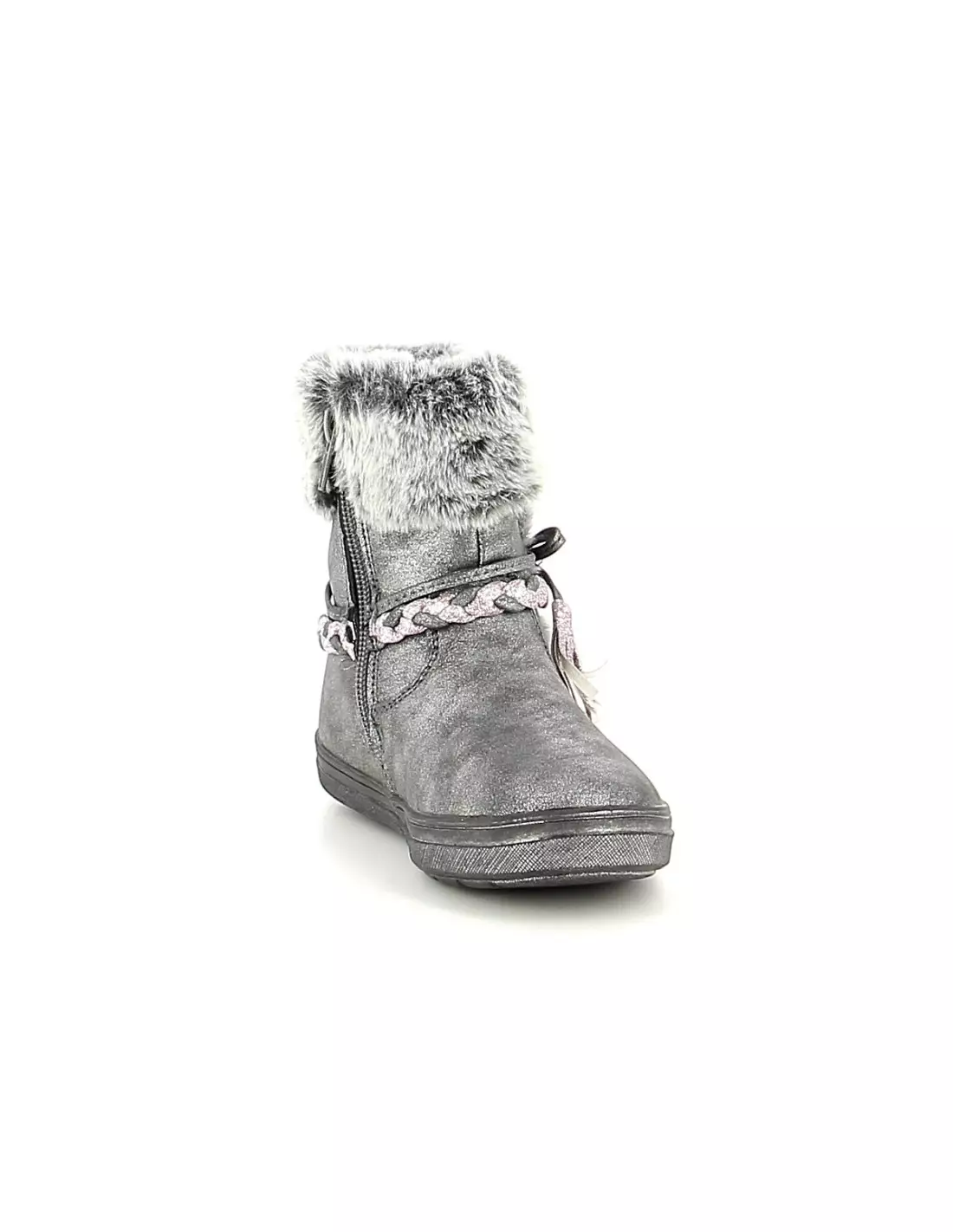 BOPY ICHANTE - Boots & bottines Argent