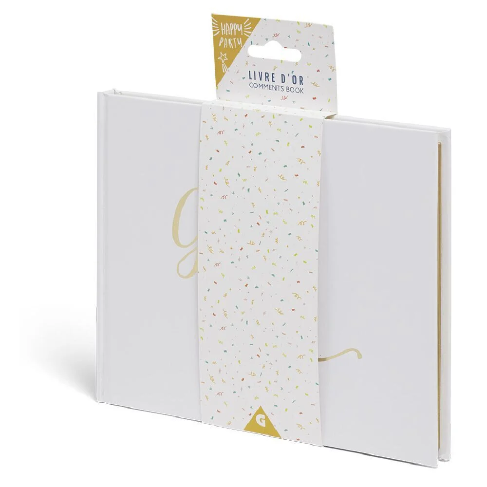 Livre d'or festif Guest Book 100 pages