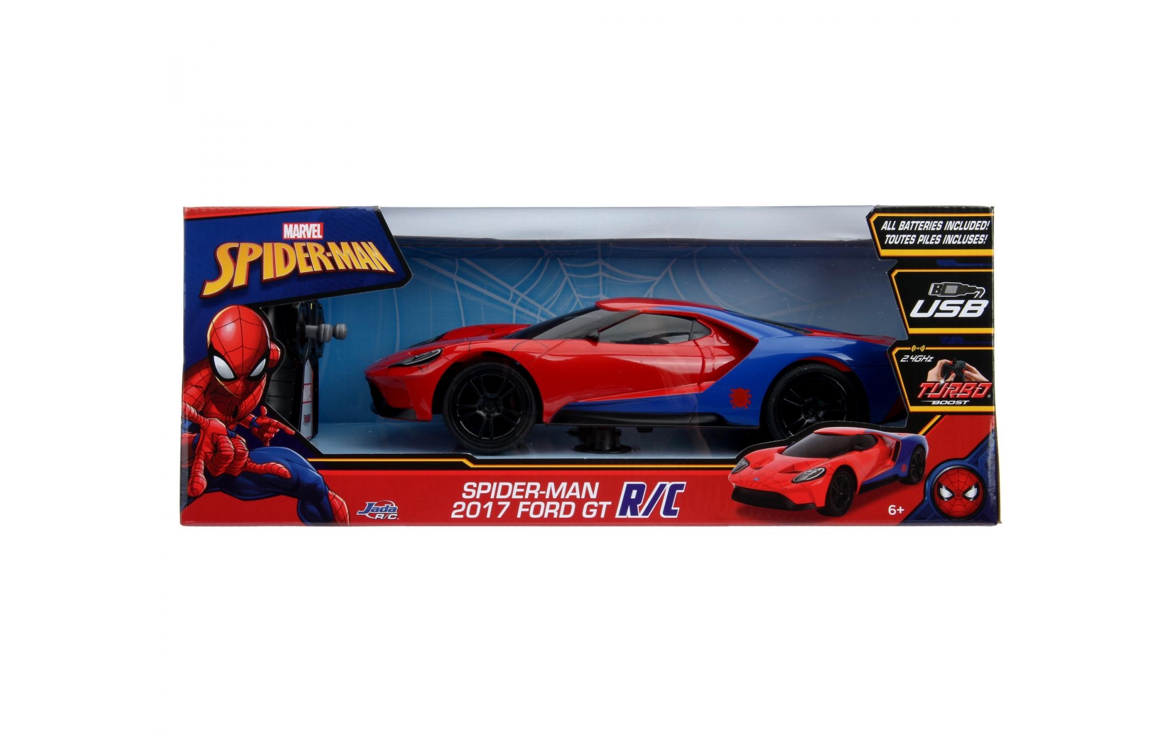 Ford GT 2016 Spider-Man RTR, 1:16Ferngesteuertes Auto im Marvel Spider-Man Design