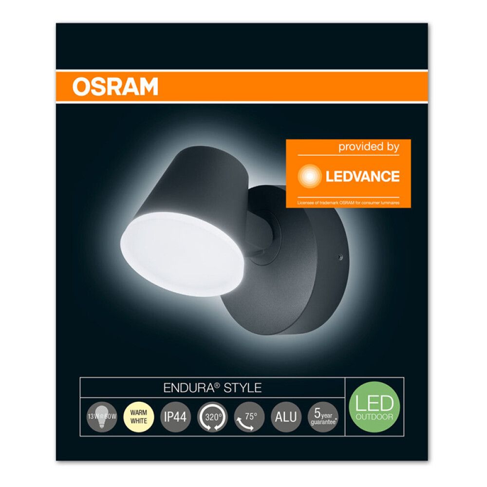 VEGGLAMPE LEDVANCE ENDURA STYLE MIDI SPOT I
