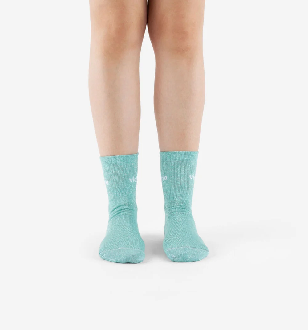 CHAUSSETTES LUREXTURQUESA