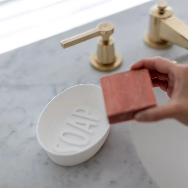 Koziol - Soap Seifenschale (Recycelt), weiss