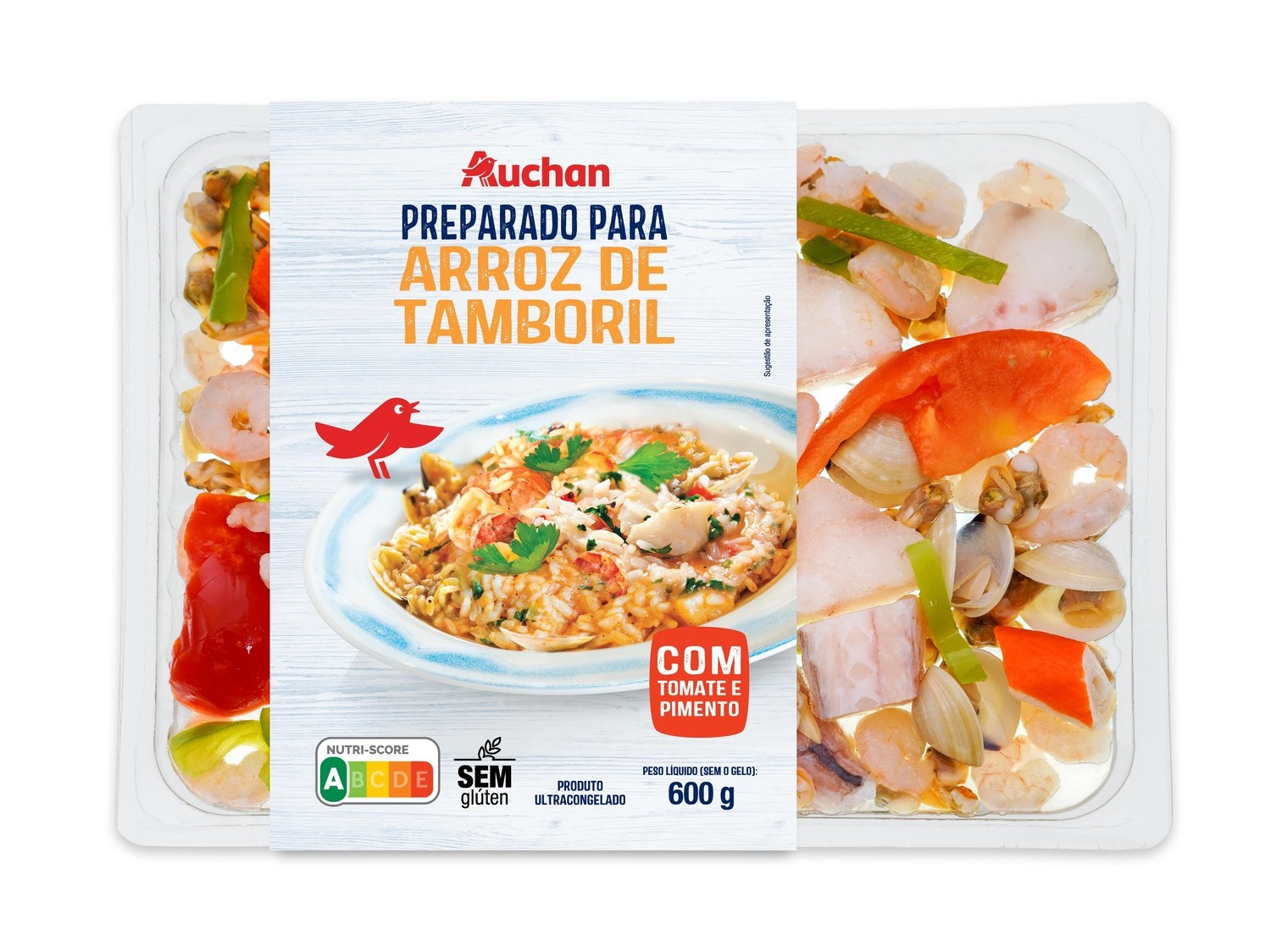 PREPARADO PARA ARROZ AUCHAN TAMBORIL - ISENTO DE GLÚTEN