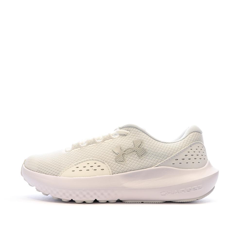 Under Armour Chaussures de Running Blanc Femme Under Armour Charged Surge 4