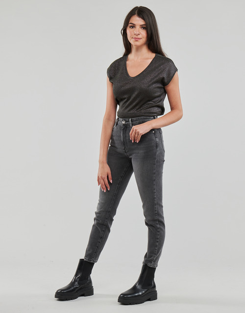 Only - ONLEMILY STRETCH HW ST AK DNM CRO614 - Gris