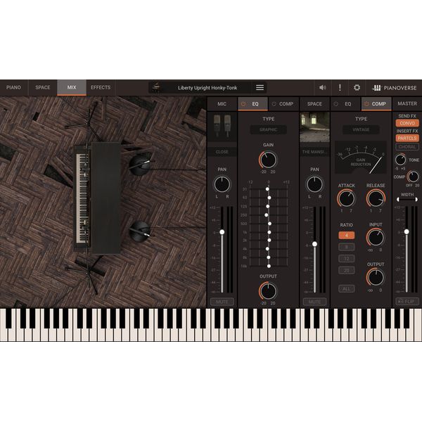 IK Multimedia Pianoverse Liberty Upright