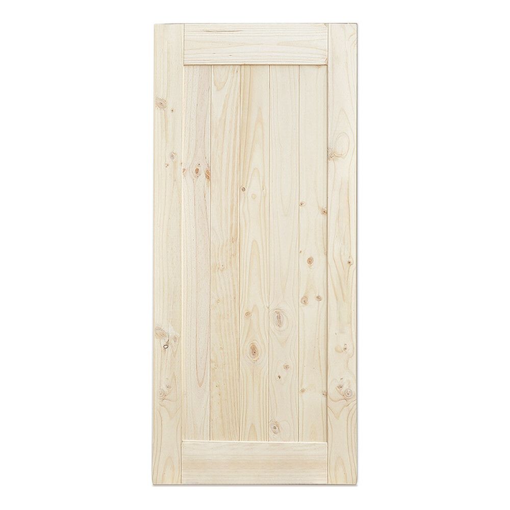 SKYVEDØR HABO CLASSIC 2133X1000MM UBEHANDLET FURU