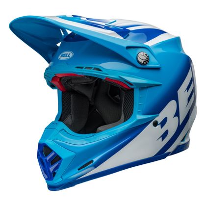 Casque cross Bell MOTO-9S FLEX RAIL 2023 - Bleu