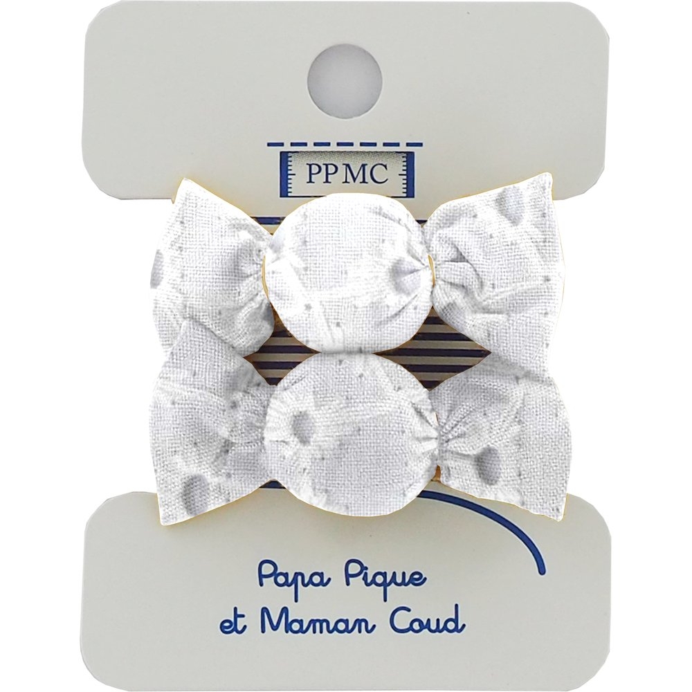 Elastiques Mousse Mini Bonbons Broderie Anglaise