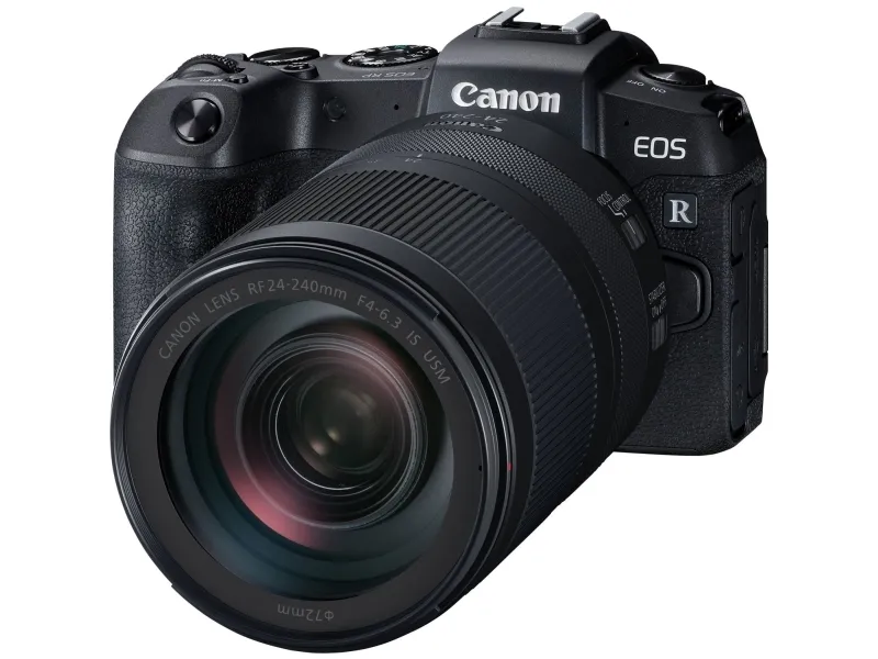 Canon EOS RP - Digitalkamera - spejlløst - 26.2 MP - Full Frame - 4K / 25 fps - 10x optisk zoom RF 24-240 mm F4-6.3 IS USM objektiv - Wi-Fi, Bluetooth