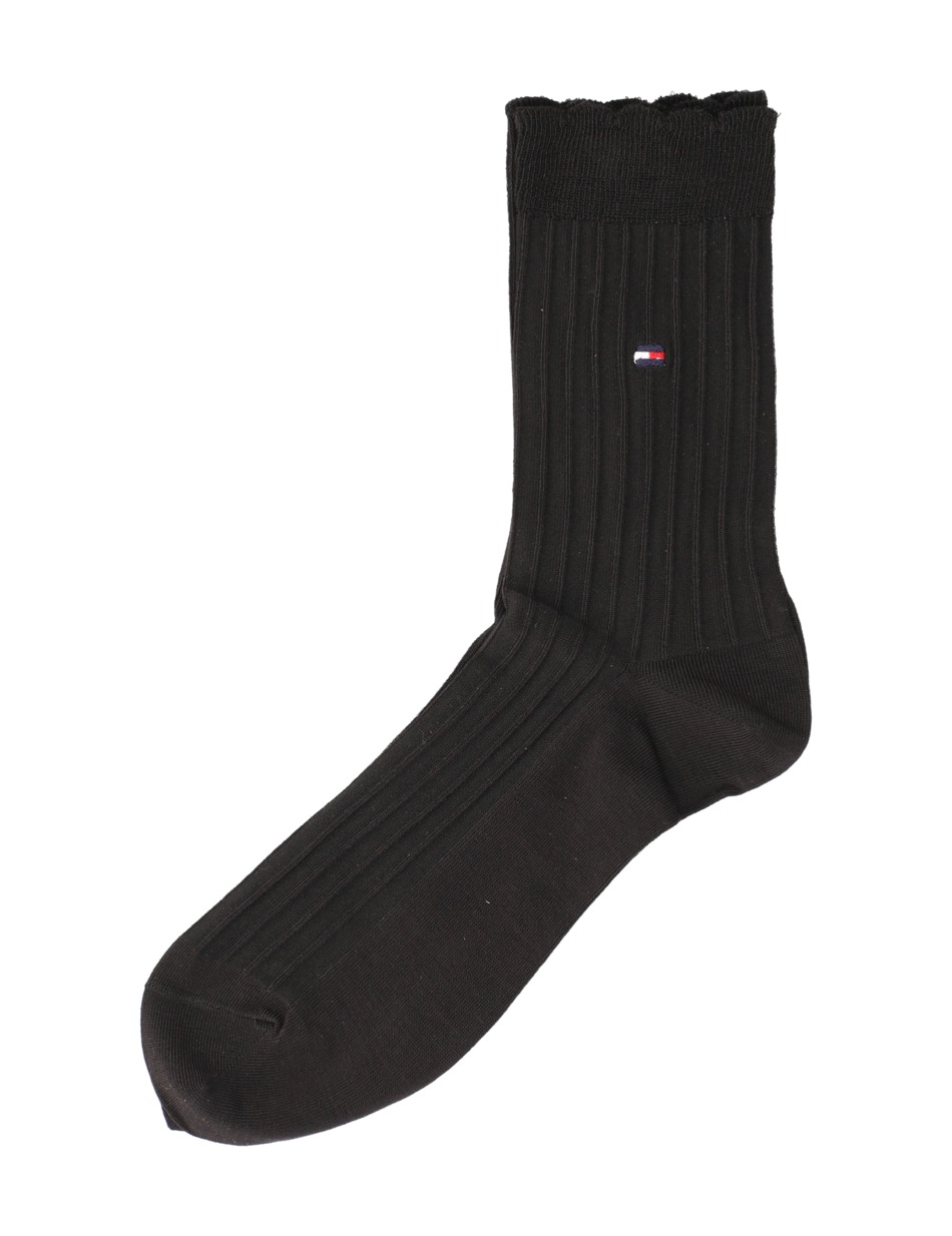 SOCK 1P TENCEL RIB