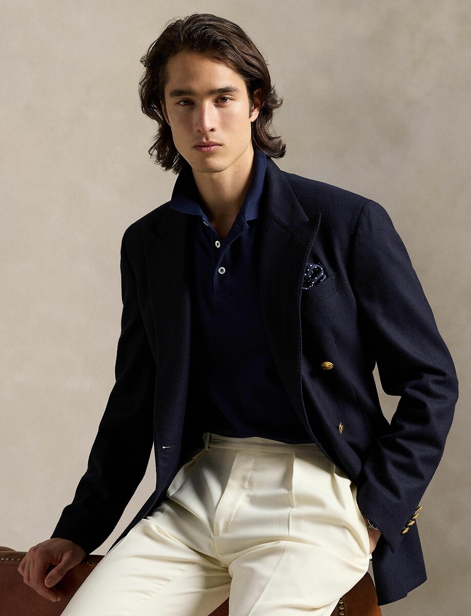 Polo Ralph Lauren<br>Camisa polo de manga curta, corte personalizado